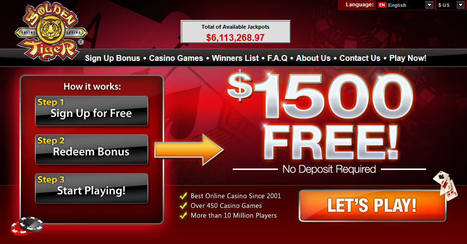 Free slot no deposit required