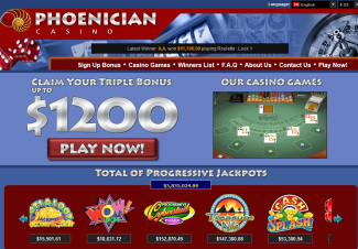 $1,200 Free Match Up Casino Bonus at Phoenician Casino