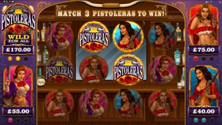 Play Pistoleras Slot Game: Get £€$100 FREE!