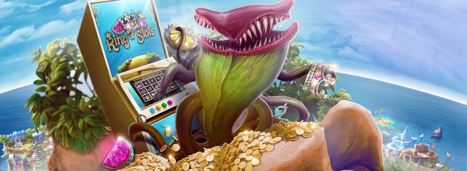 Casino Heroes - 50 Free Spins on King of Slots each day