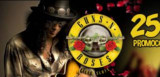 MaxiPlay Online Casino - Exclusive 25 Free Spins on Guns N Roses