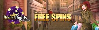 Desert Nights Online Casino - 10 Free Spins on Champs-Elysees (today only)