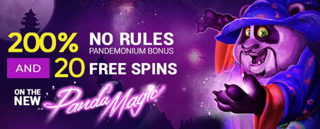 200% No Rules Bonus + 20 Free Spins @ 4 RTG Casinos August 2016