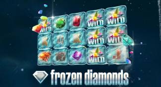 Play Frozen Diamonds and win £€$100 FREE @ 30 Microgaming Casinos