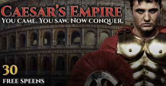 Ruby Slots Casino - 300% No Rules Bonus + 30 Free Spins on Caesar's Empire November 2016