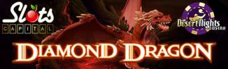 Desert Nights Casino - 300% Deposit Bonus + $10 Free Chip on Diamond Dragon