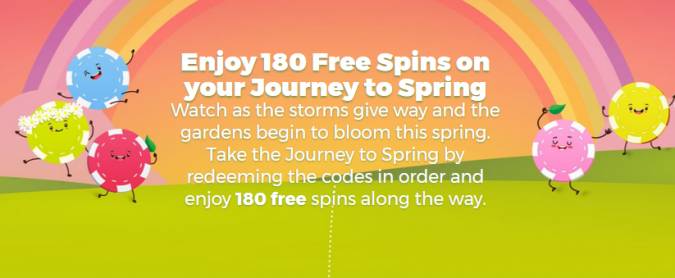 Spring No Rules Bonuses + Plenty of Free Spins @ 11 RTG Casinos April 2017