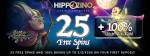 Hippozino Casino - Exclusive 25 FS on Hansel and Gretel + 100% Welcome Bonus up to £€$200 extended