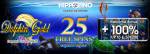 Hippozino Casino - Exclusive 25 FS on Dolphin Gold + £€$800 Welcome Pack 2017