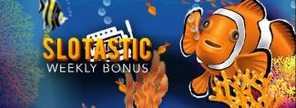 Slotastic Casino - 100% Weekly Bonus Code + 33 FS on Megaquarium April 2018