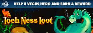 Slots of Vegas Casino - 325% No Max Bonus + 50 Free Spins on Loch Ness Loot