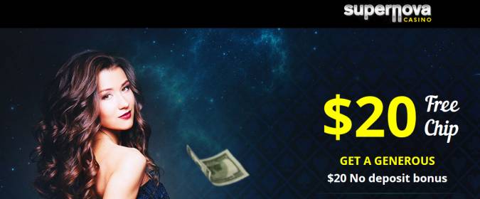 SuperNova Casino - Exclusive $20 Free Chip No Deposit Bonus Code June 2018