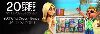 Vegas Crest Casino - Exclusive 20 FS on Tipsy Tourist + 200% Bonus up to $1,000 April 2018