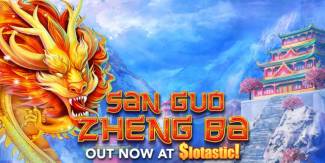 Slotastic Casino - 50 Free Spins Bonus Code on San Guo Zheng Ba