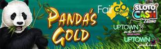 Sloto Cash Casino - 20 FS Bonus Code on Panda's Gold + 400% Bonus + 40 FS