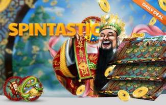 Slotastic Casino - up to 50 daily Free Spins on God of Wealth November 2018