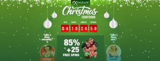 Casino Extreme - 85% Deposit Bonus Code + 25 FS on Swindle all the Way (today only)