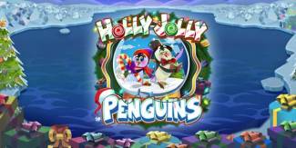 Play Holly Jolly Penguins and win £€$100 FREE @ 30 Microgaming Casinos