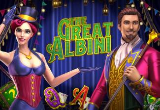 Play The Great Albini and win £€$100 FREE @ 30 Microgaming Casinos