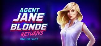 Play Agent Jane Blonde Returns and win £€$100 FREE @ 30 Microgaming Casinos