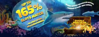 Exclusive Casino - 165% Deposit Bonus + 40 Free Spins on Scuba Fishing