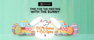 Casino Extreme - 150% Deposit Bonus + 150 FS on Henhouse (today only)