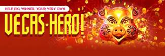 Slots of Vegas Casino - 350% No Max Bonus + 50 Free Spins on Pig Winner