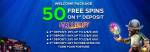 Spinzwin Casino - Exclusive 50 Welcome Spins on Starburst + £$€1000 in Welcome Bonus