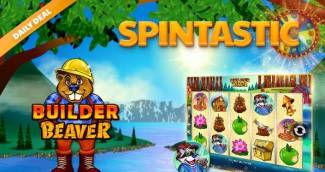 Slotastic Casino - up to 50 daily FS on Builder Beaver May 2019