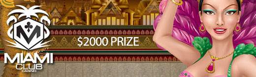 Miami Club Casino - $2000 Pad Thai Tournament on Bangkok Nights