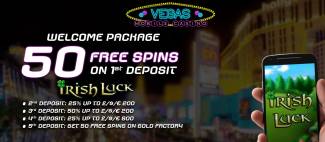 Vegas Mobile Casino - Exclusive 50 Free Spins Bonus Code + £/€/$1000 in Welcome Bonus