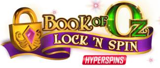 Play Book of Oz Lock n Spin and win £€$100 FREE @ 30 Microgaming Casinos