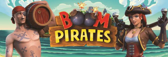 Play Boom Pirates and win £€$100 FREE @ 30 Microgaming Casinos