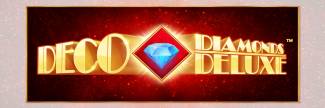 Play Deco Diamonds Deluxe and win £€$100 FREE @ 30 Microgaming Casinos