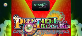 Uptown Pokies - Deposit $35 and get 100 Free Spins on Plentiful Treasure