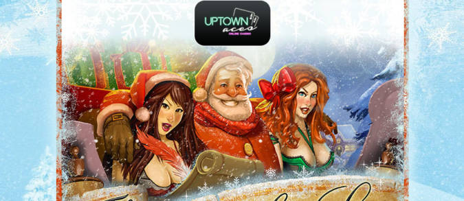 Uptown Aces Casino - 100% Deposit Bonus + 75 Free Spins on The Naughty List