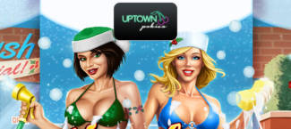 Uptown Pokies - 250% Deposit Bonus + 25 Free Spins on Naughty or Nice 3