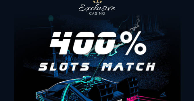 Exclusive Casino - 400% Welcome Deposit Bonus Code