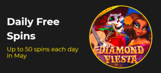 Slotastic Casino - up to 50 daily Free Spins on Diamond Fiesta May 2020