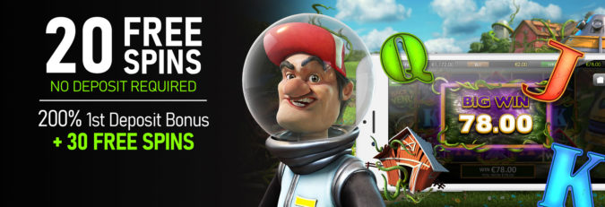 Vegas Crest Casino - Exclusive 20 No Deposit FS on Back to Venus + 200% Bonus + 30 Free spins