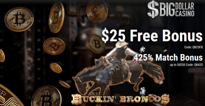 Big Dollar Casino - Exclusive $25 No Deposit Free Chip + 425% Deposit Bonus