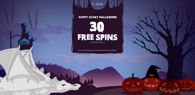 Eclipse Casino - 30 No Deposit Free Spins Bonus Code on Scary Rich 3