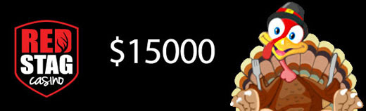 Red Stag Casino - $15,000 Thankful Turkey Tournament November 2020