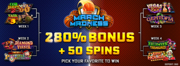 320% No Max Deposit Bonus Code @ 11 RTG Casinos (this weekend only)