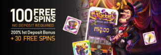 Vegas Crest Casino - Exclusive 100 No Deposit FS on Stacked + 200% Bonus + 30 Free spins