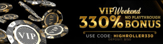 True Blue Casino - 330% No Rules Deposit Bonus Code (this weekend only)