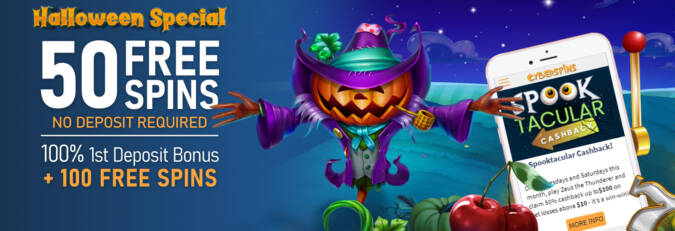 CyberSpins Casino - Exclusive 50 No Deposit FS on Vlad Dracula + 100% Bonus + 100 Free spins