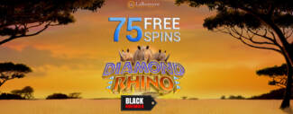 LaRomere Casino - Exclusive 75 No Deposit FS Bonus Code on Diamond Rhino Classic