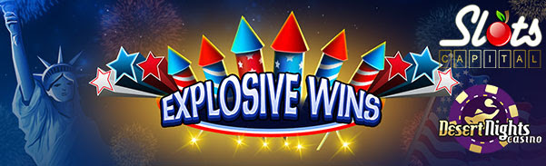 Slots Capital Casino - $15 Free Chip on Explosive Wins + 400% Bonus up to $4,000