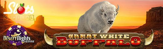 Slots Capital Casino - $15 Free Chip on Great White Buffalo + 400% Bonus up to $4,000